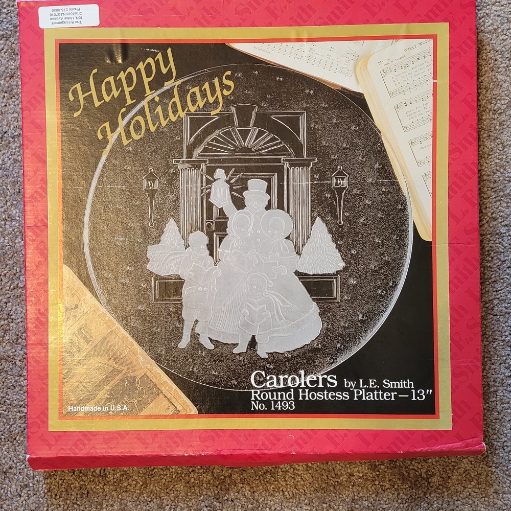 Holiday hostess platter
